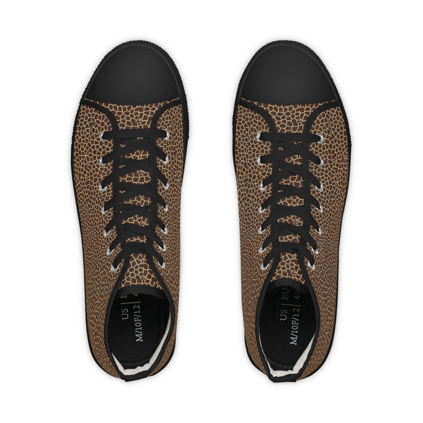 Snake Back Men's High Top Sneakers