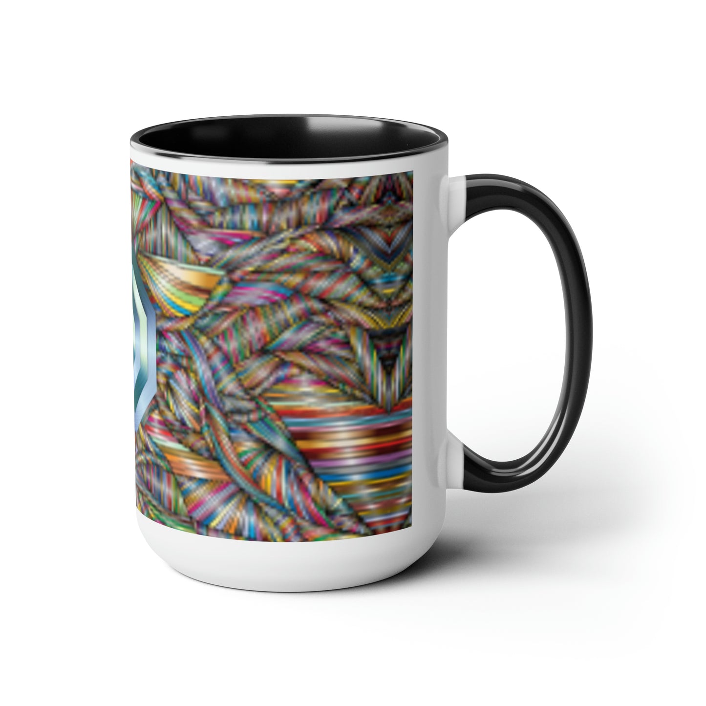 Cerebral Two-Tone Coffee Mugs, 15oz