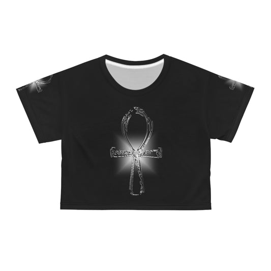 Glass ANKH Crop Tee