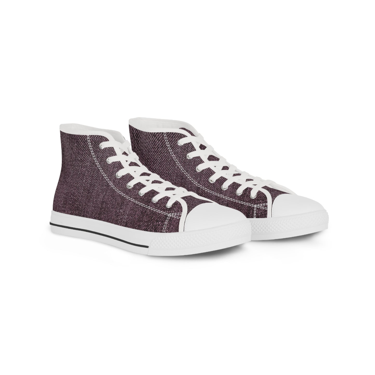 Dark DENIM Men's High Top Sneakers