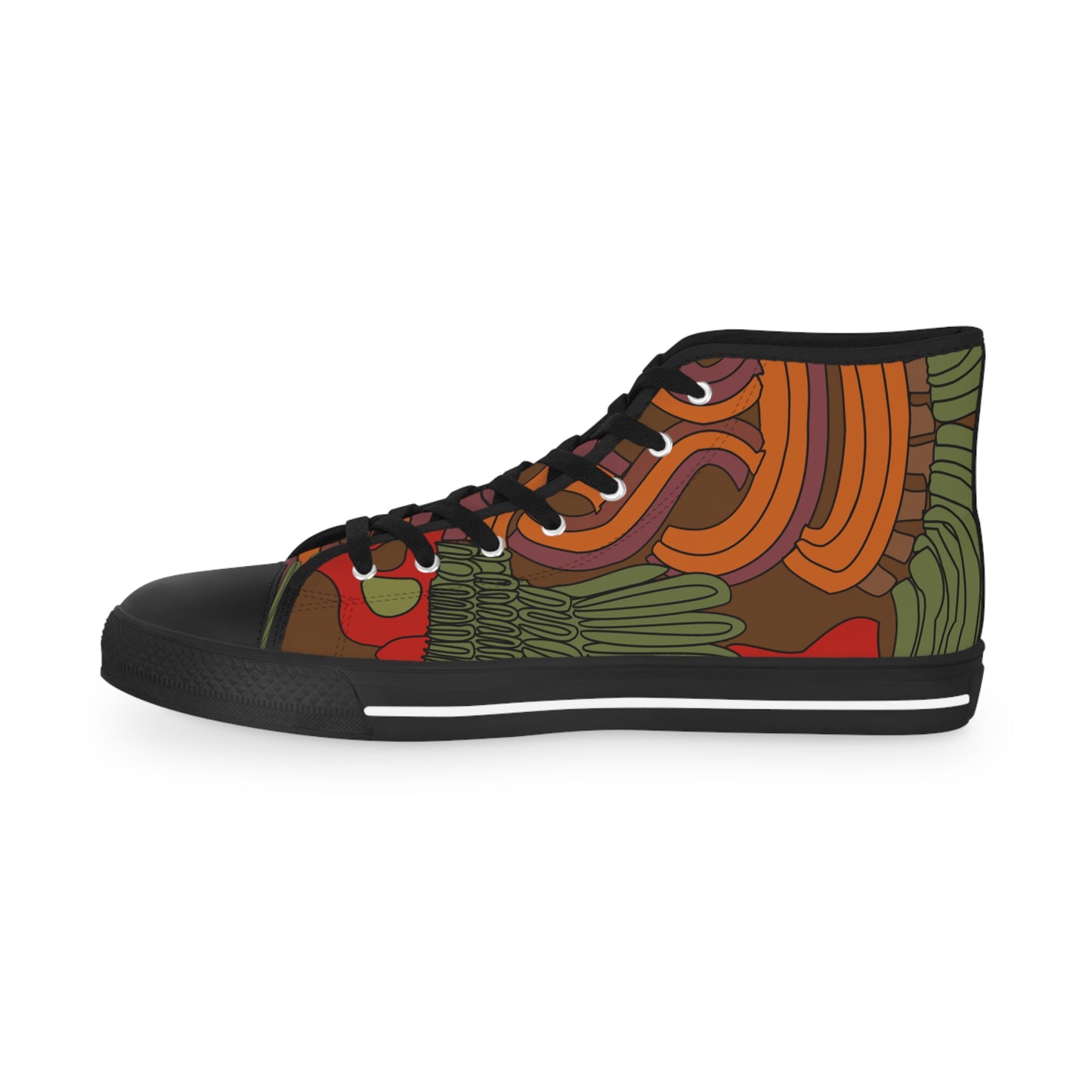 War Drum     Men's High Top Sneakers