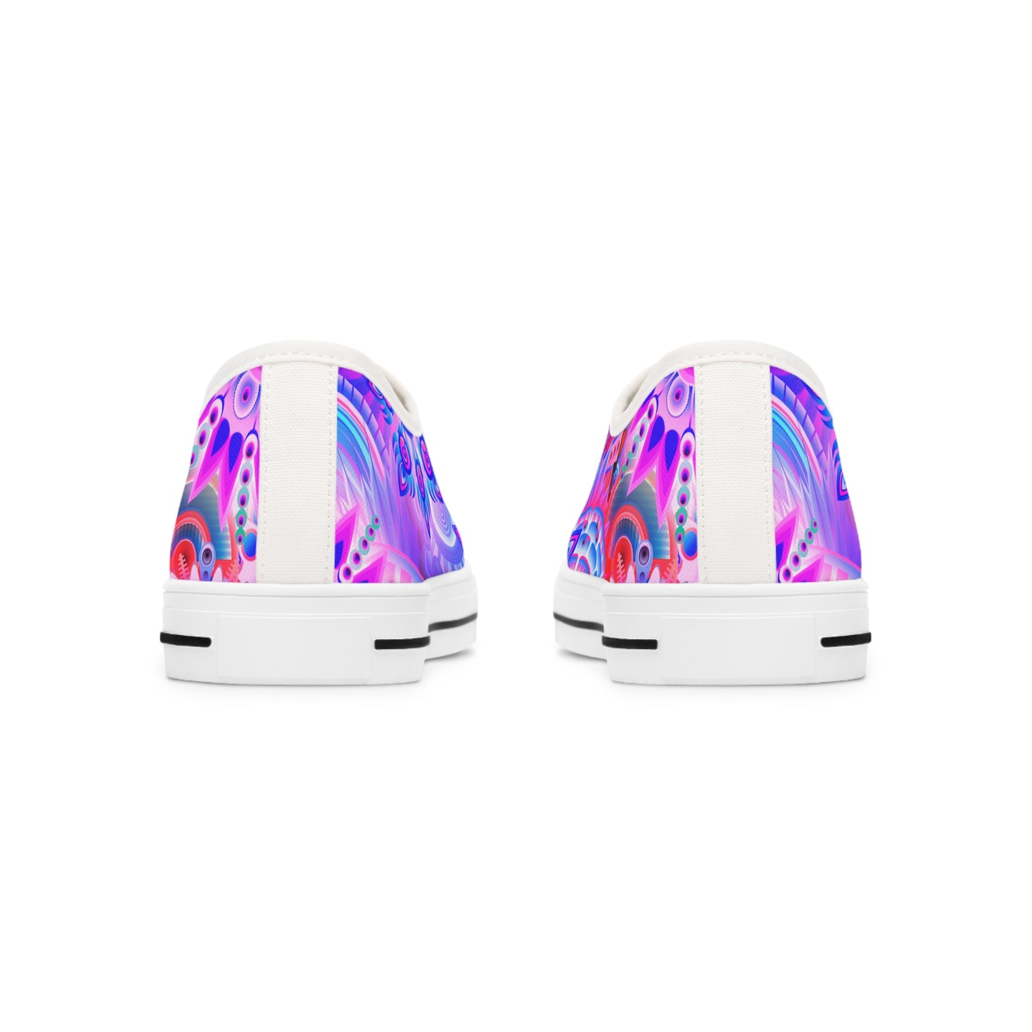 Mandalas-Pink 2 Women's Low Top Sneakers