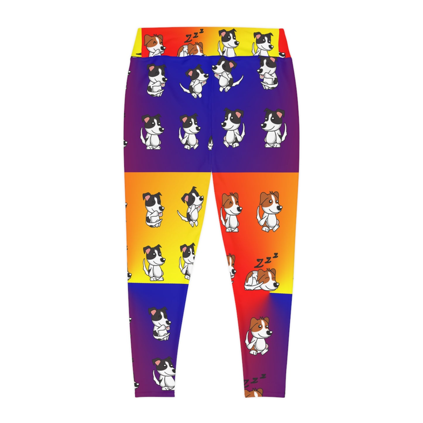 RAINBOW DOGS Plus Size Leggings