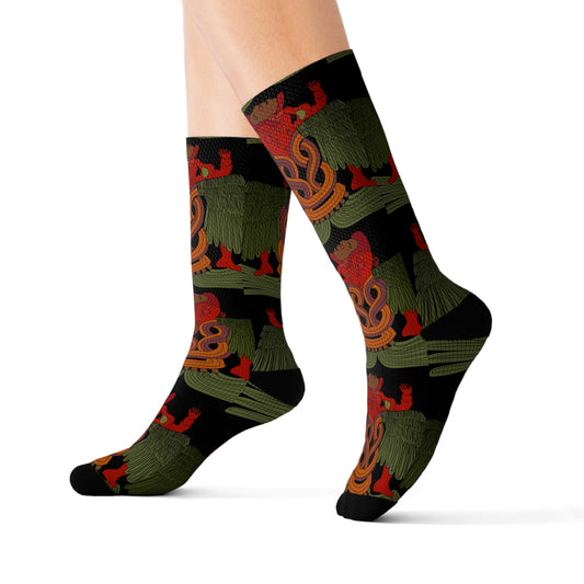 War Drum     Sublimation Socks