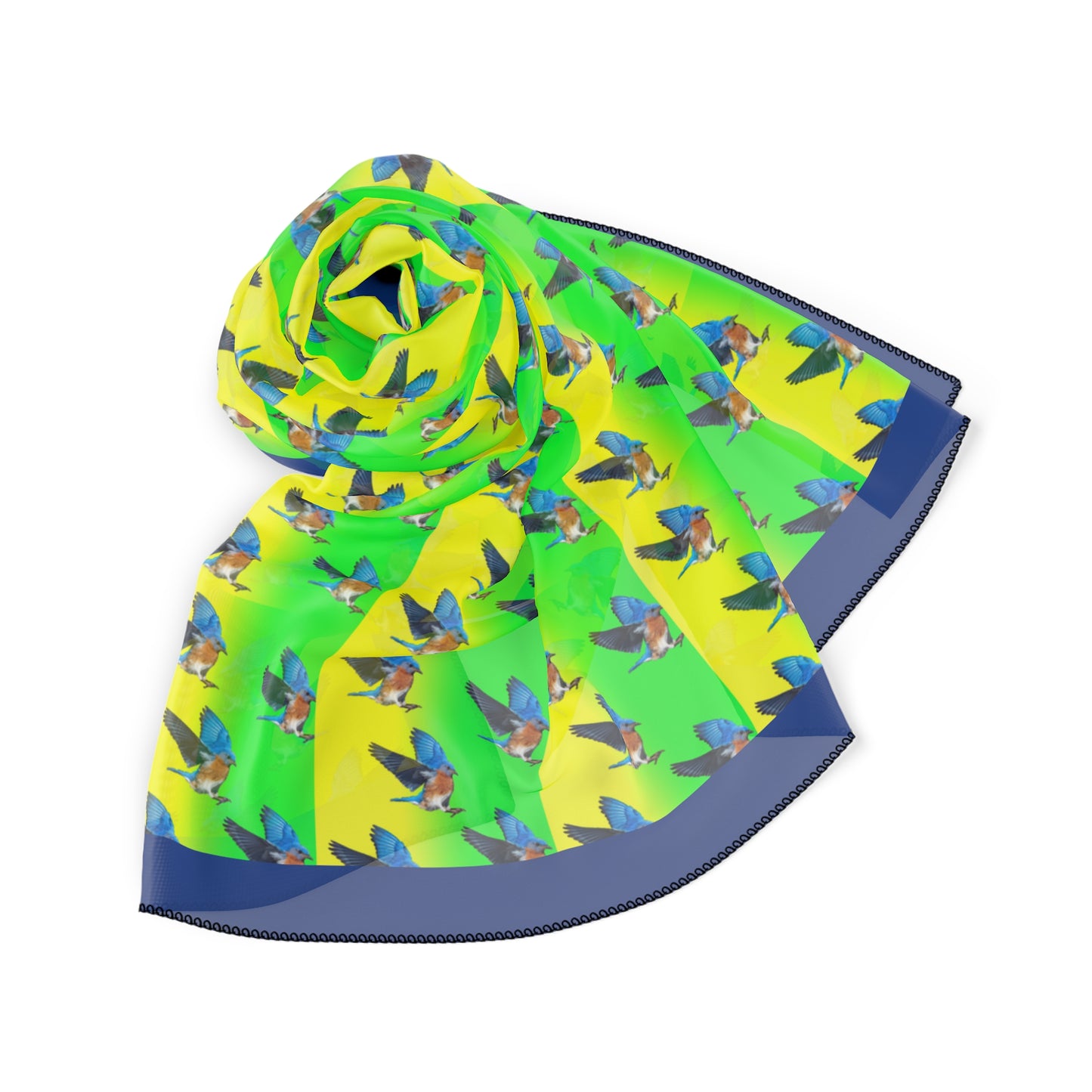 Mellow Landing  Poly Scarf