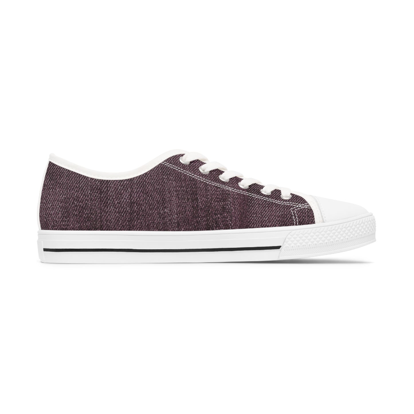 Dark DENIM Women's Low Top Sneakers