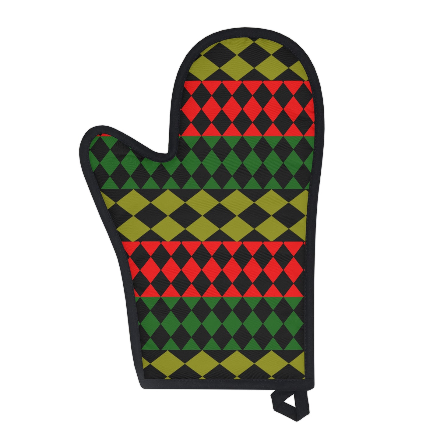 Pan African Flag  Oven Glove