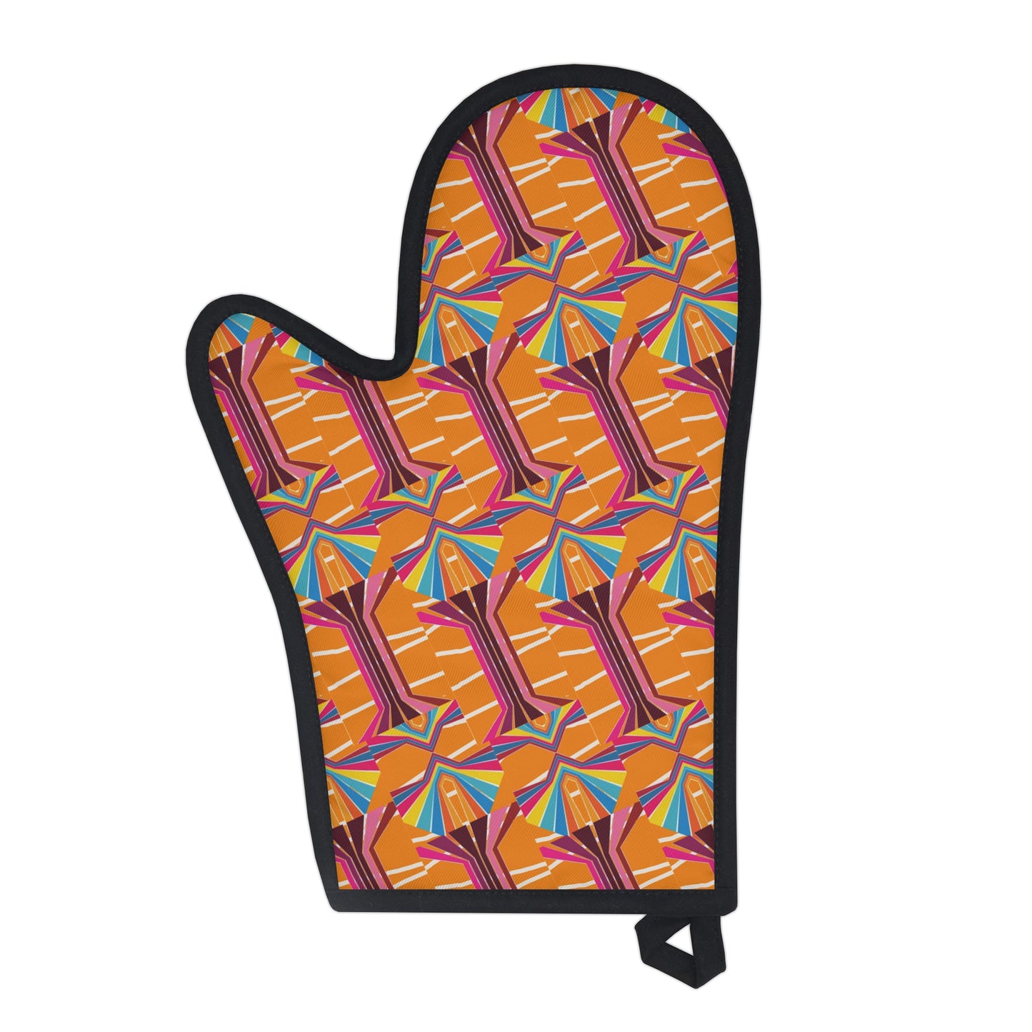 Bent Straw Oven Glove