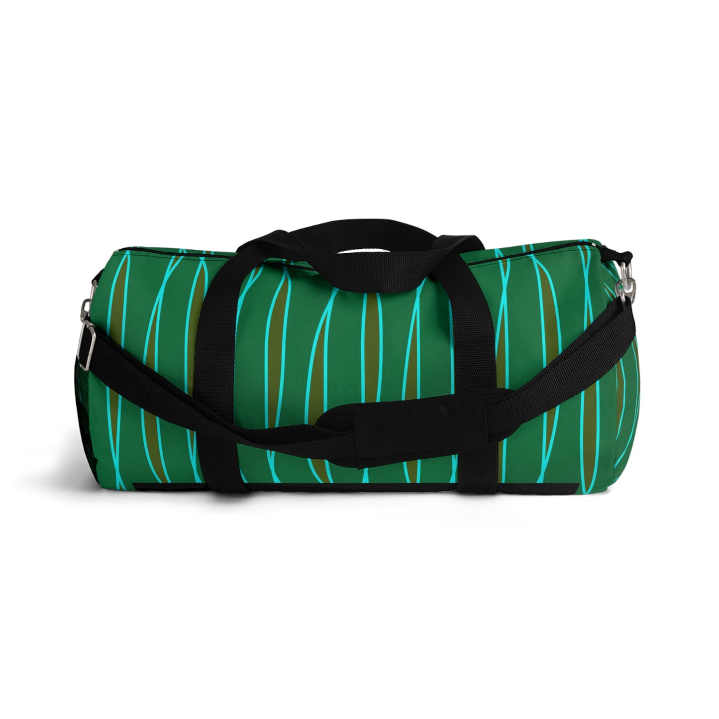 Light Ribbons (Green) Duffel Bag