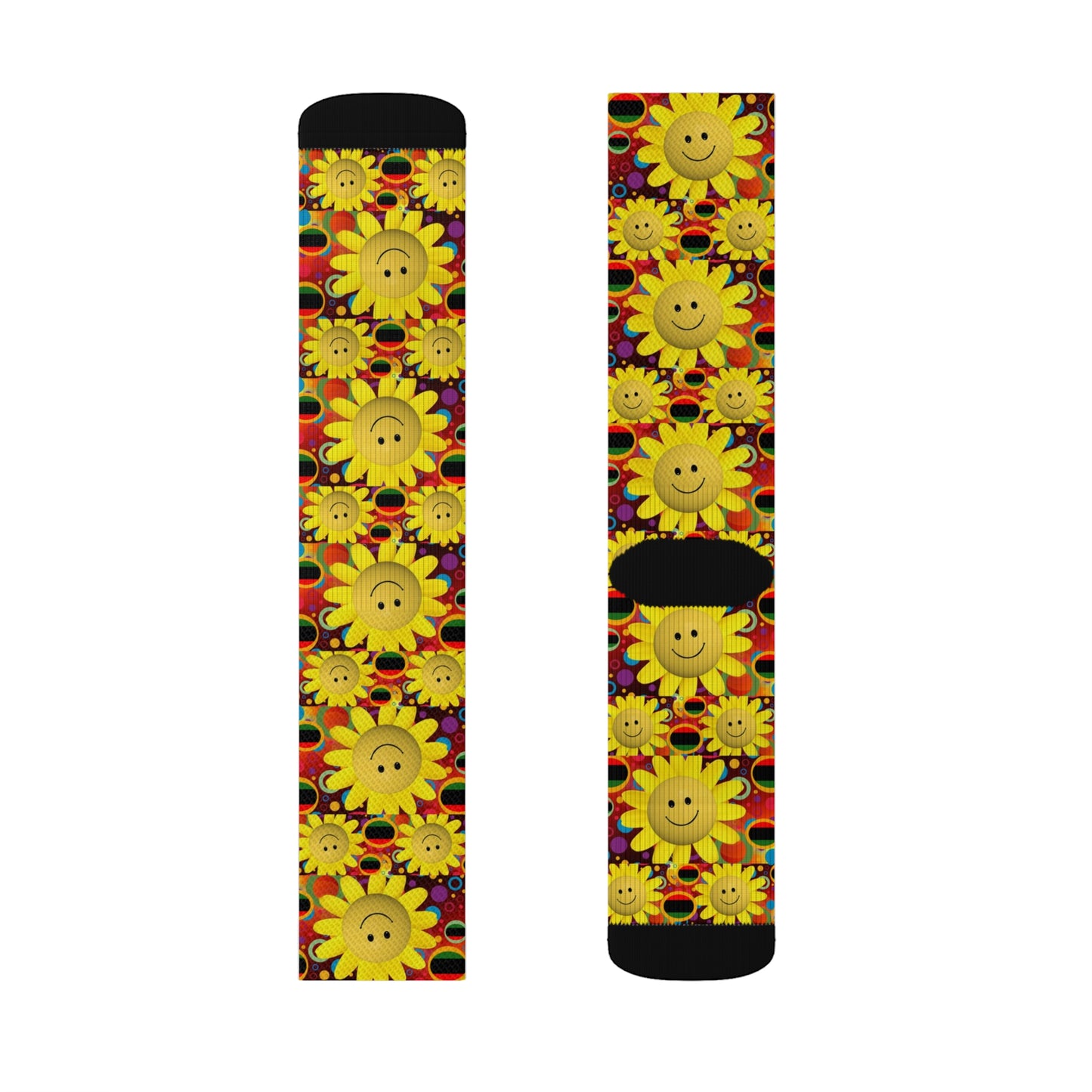 SMILING FLOWER Tubed Socks