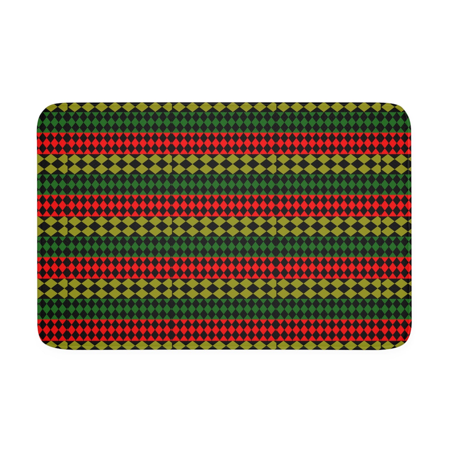 Pan African FLAG Memory Foam Bath Mat