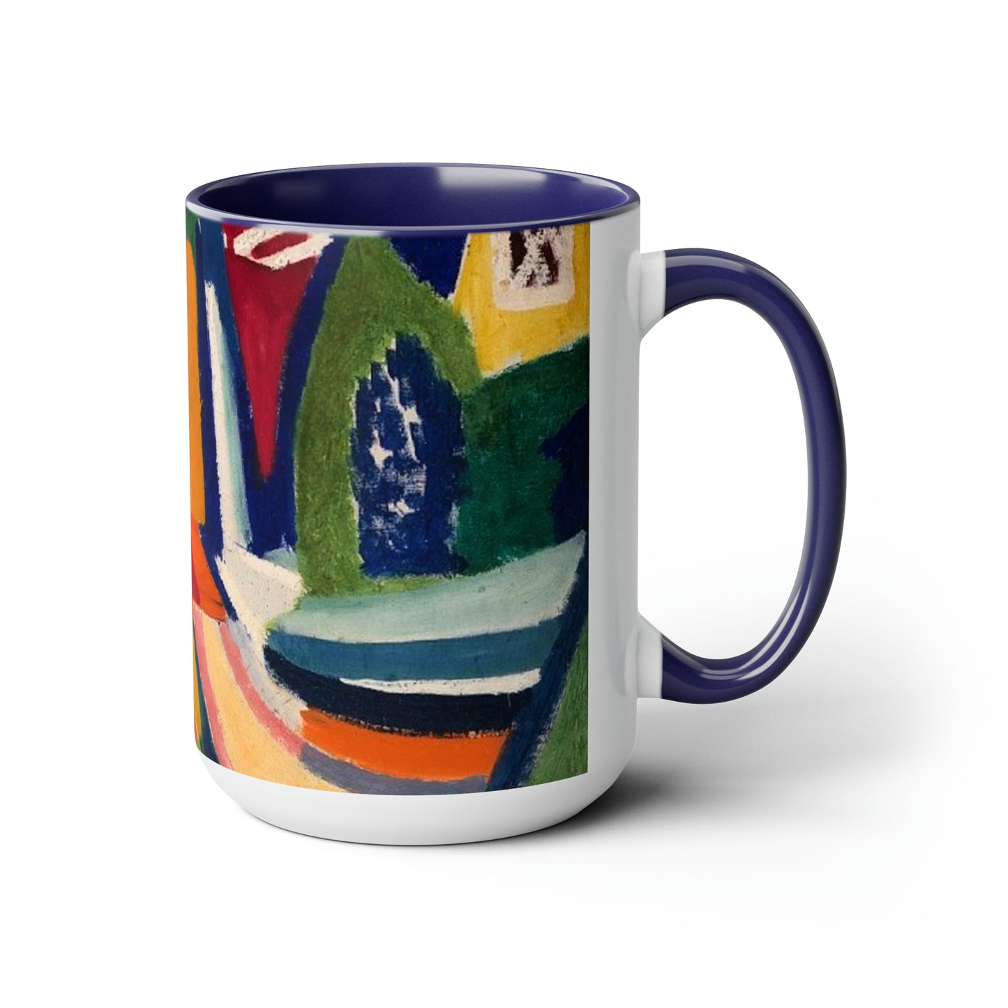 Gondola   Two-Tone Coffee Mugs, 15oz