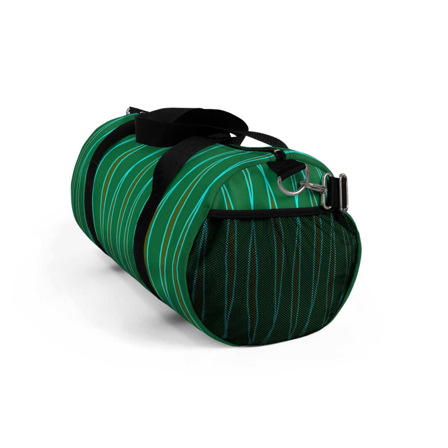 Light Ribbons (Green) Duffel Bag