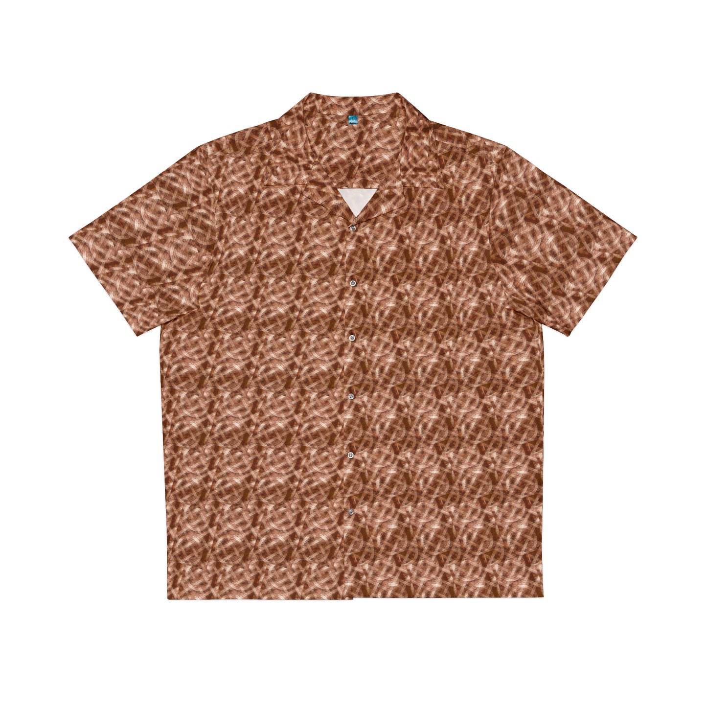 Chain Brown  Men's Hawaiian Shirt