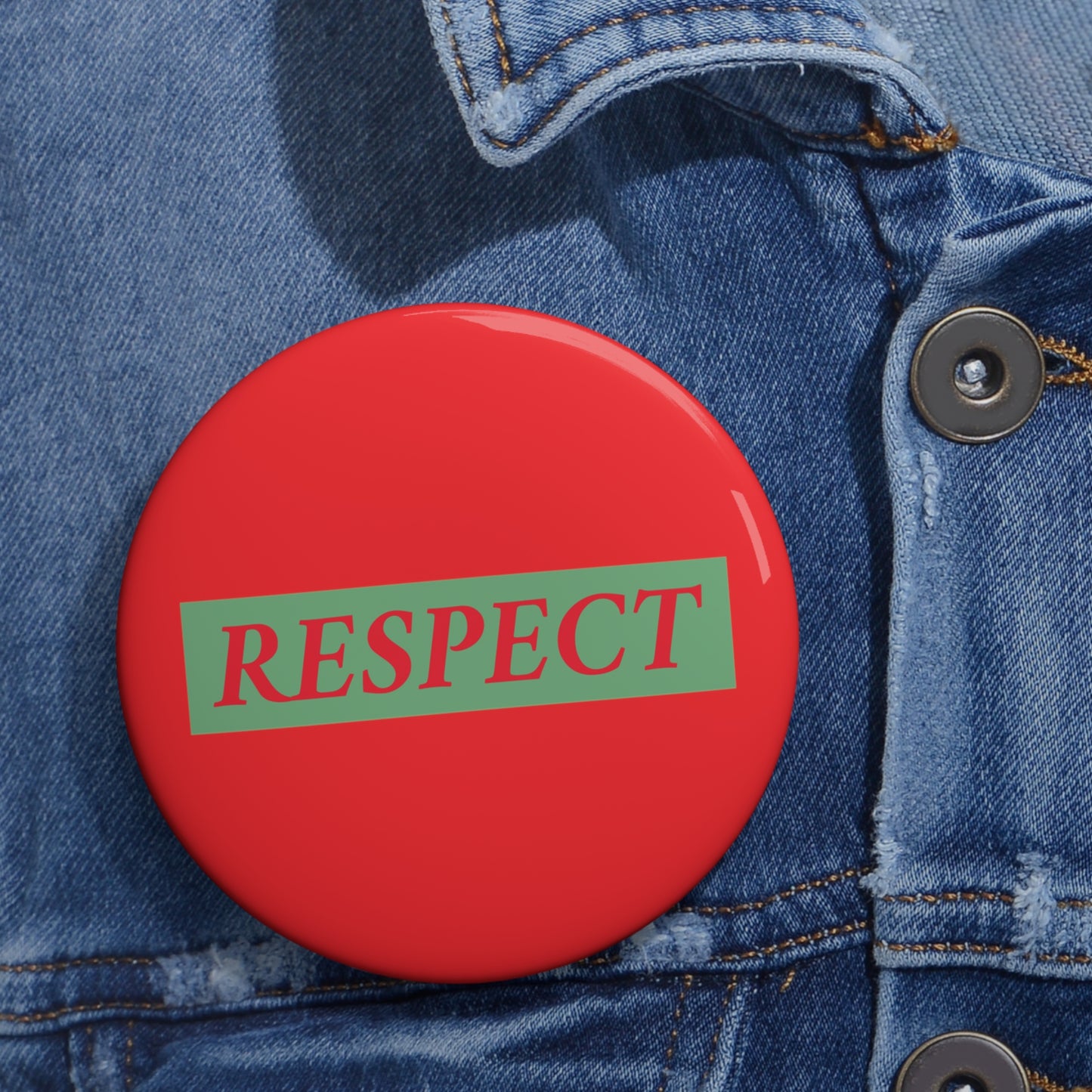 Respect (Red) Pin Buttons