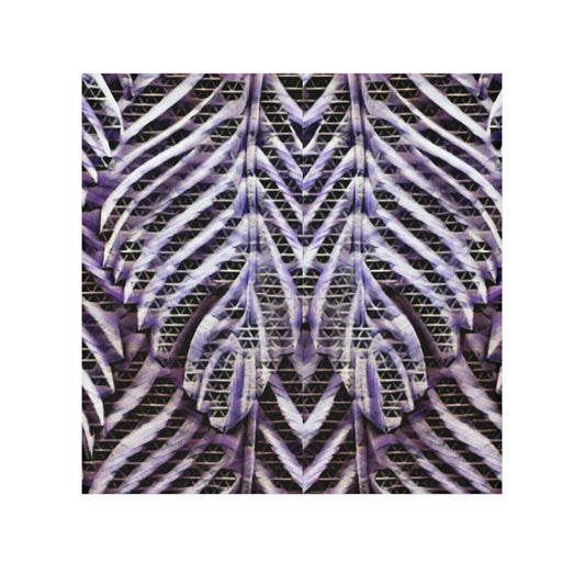 Purple Vine Face Towel