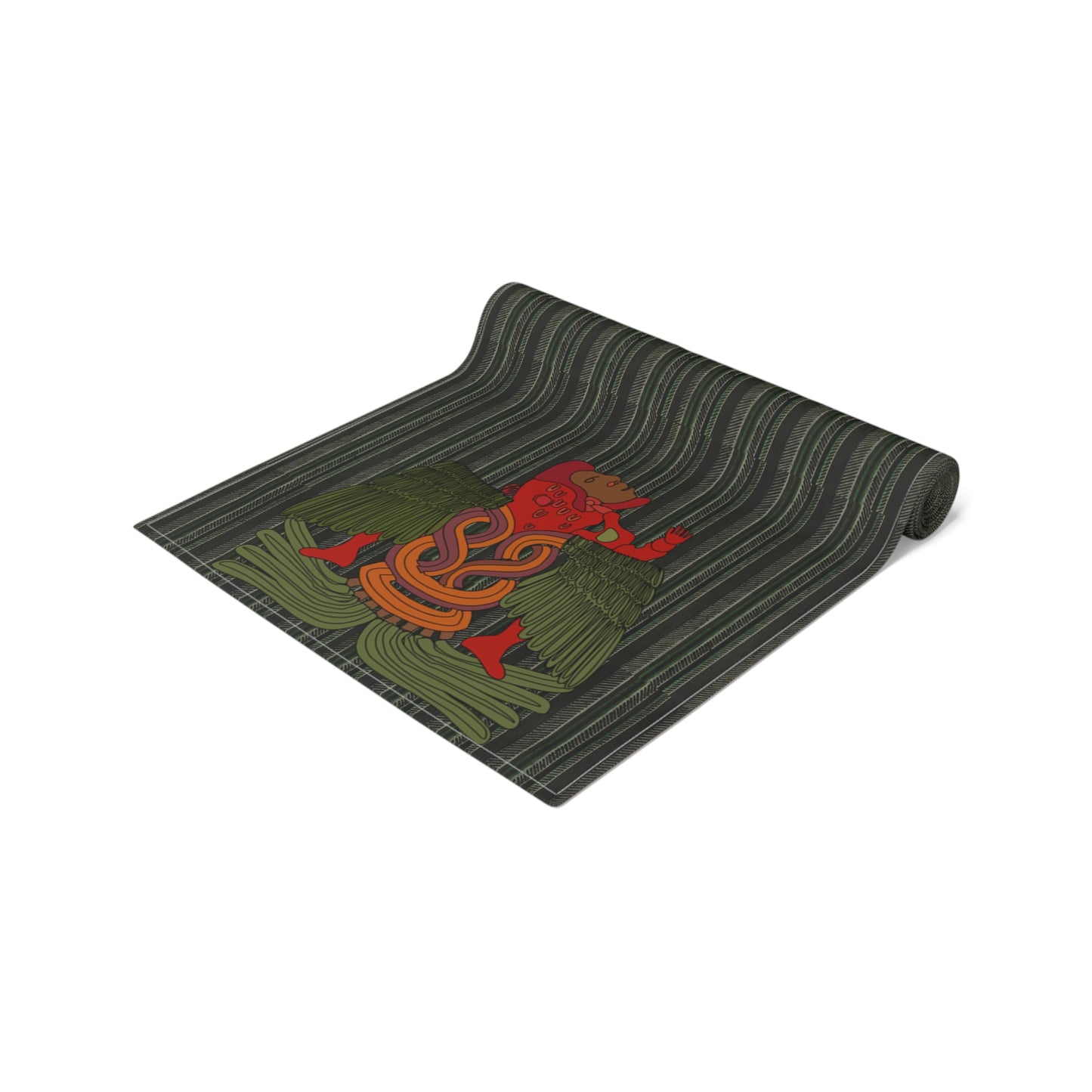 Tribal war sign Table Runner (Cotton, Poly)