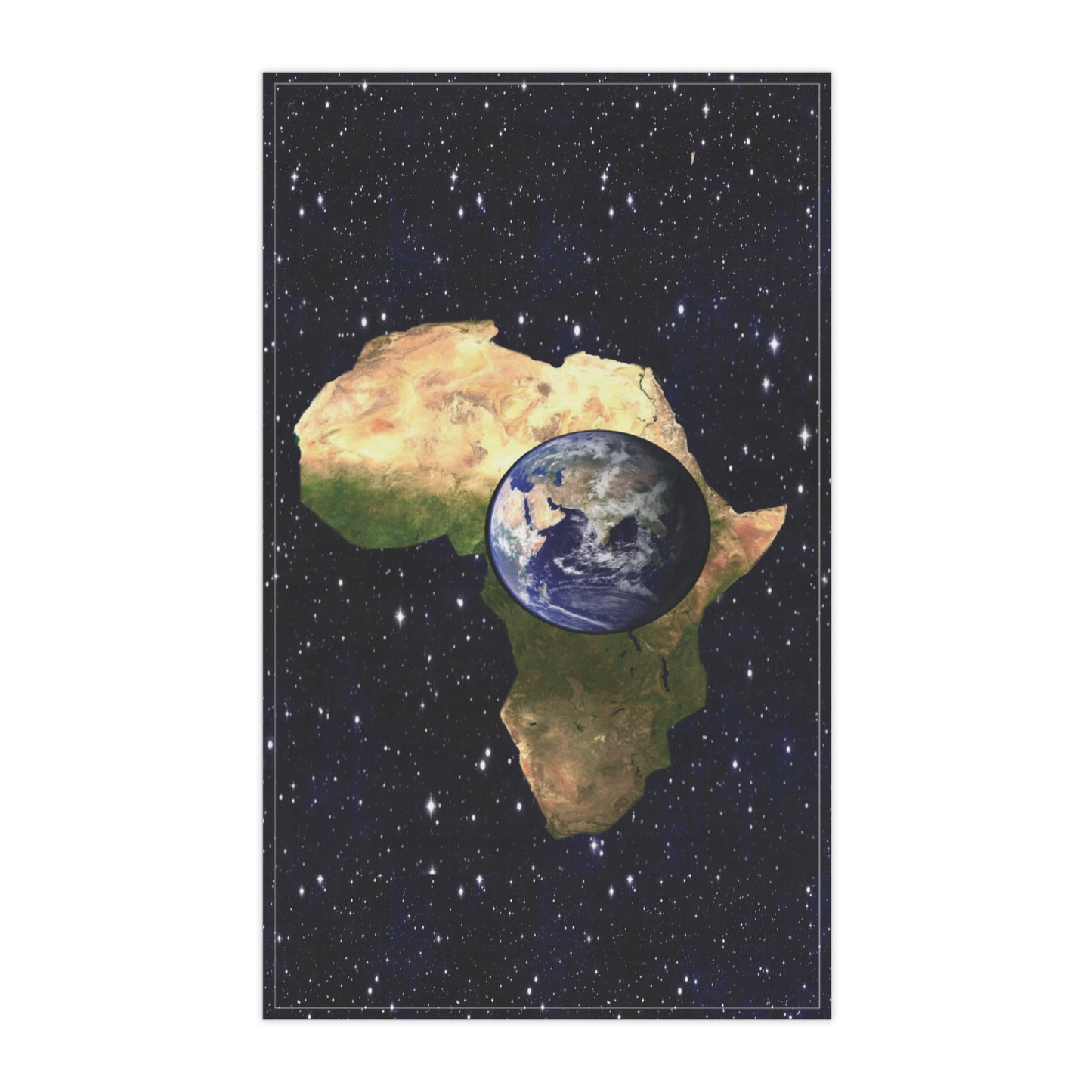 Earth In Africa Kitchen Towel