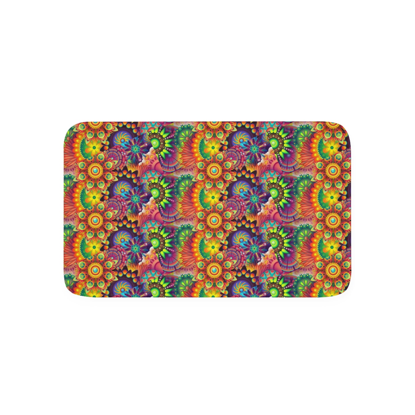 Mandalas-g Memory Foam Bath Mat