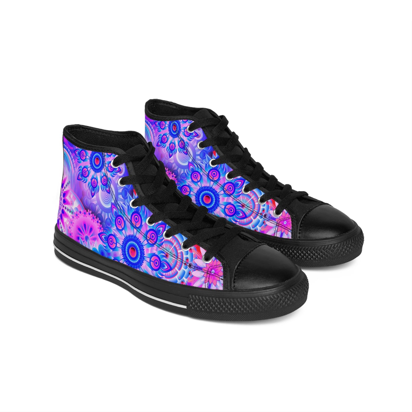 Mandalas-Pink 2   Women's Classic Sneakers