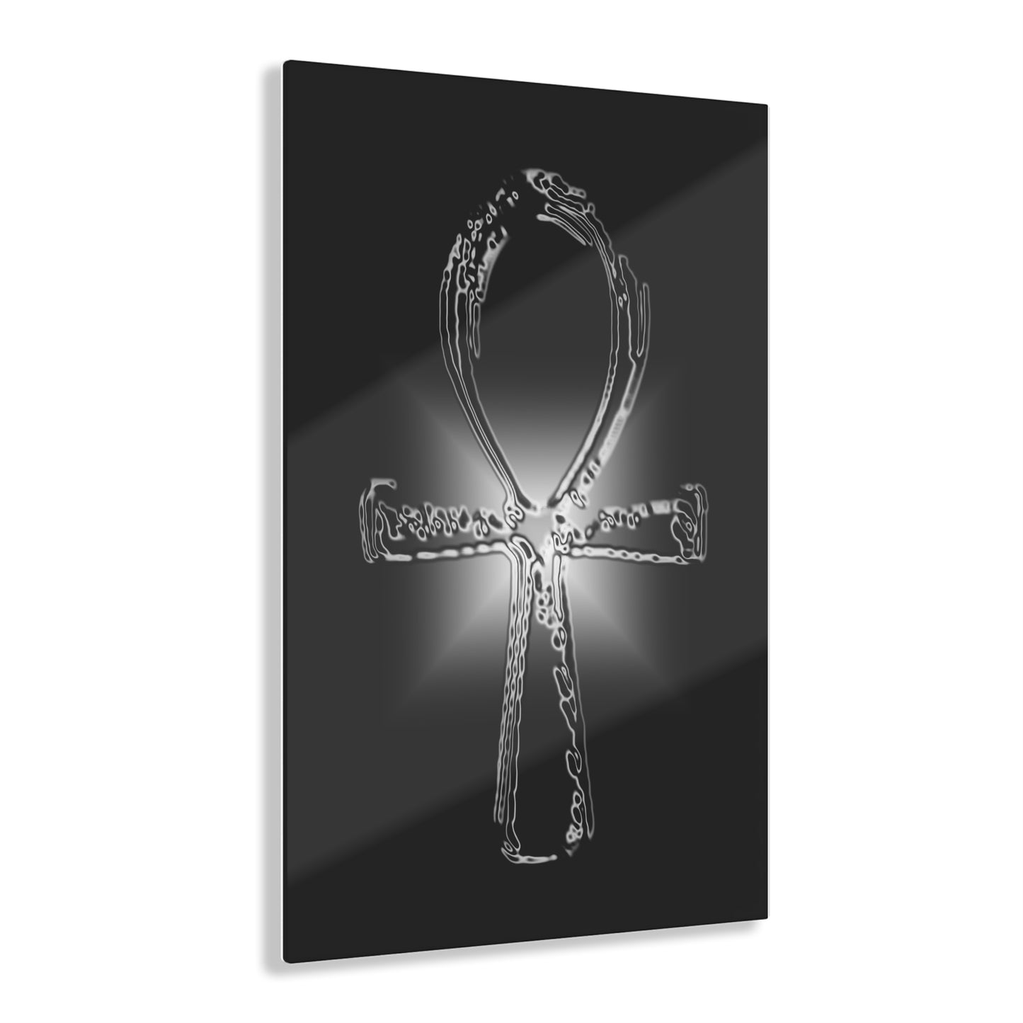 Glass Ankh Acrylic Prints