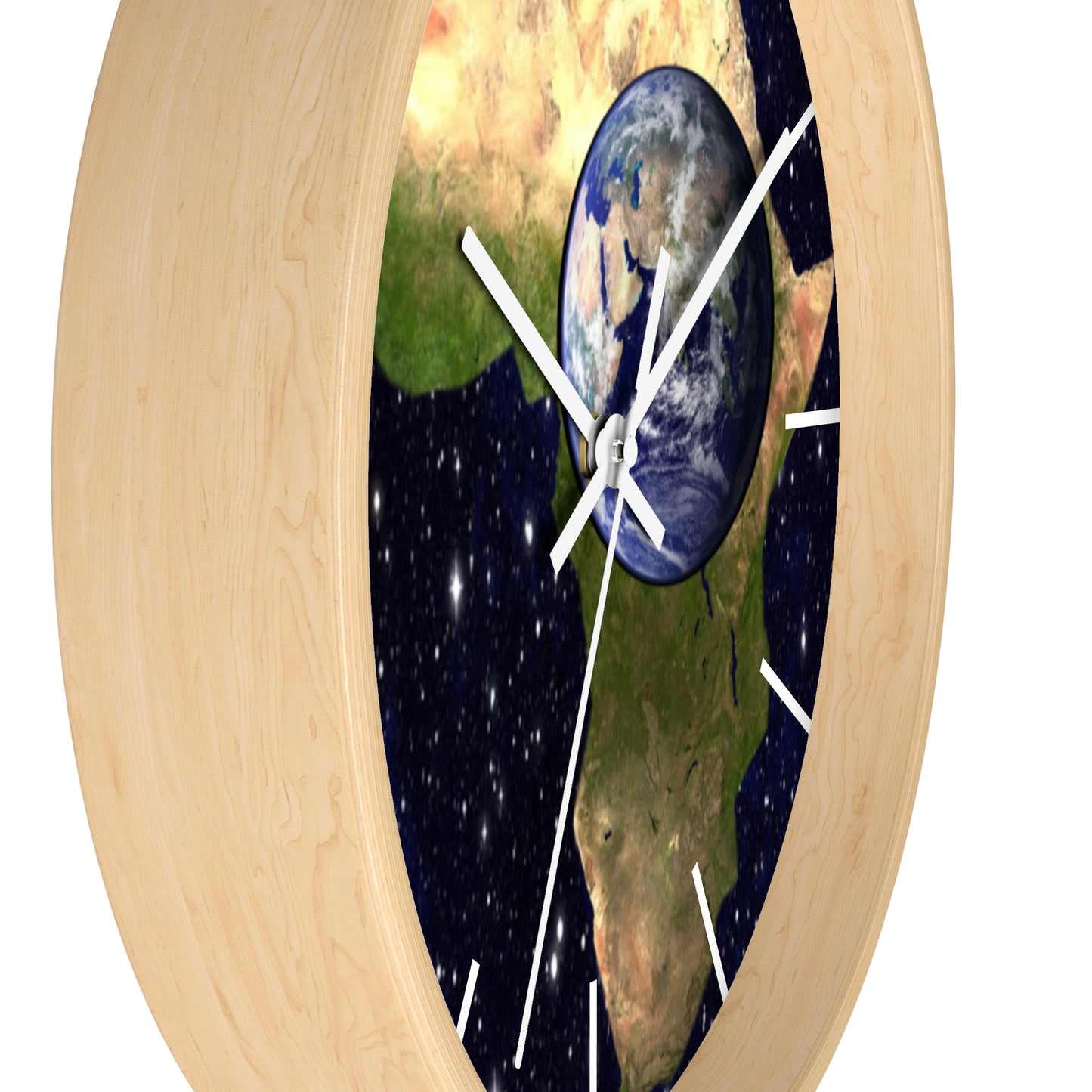 Earth In Africa Wall clock