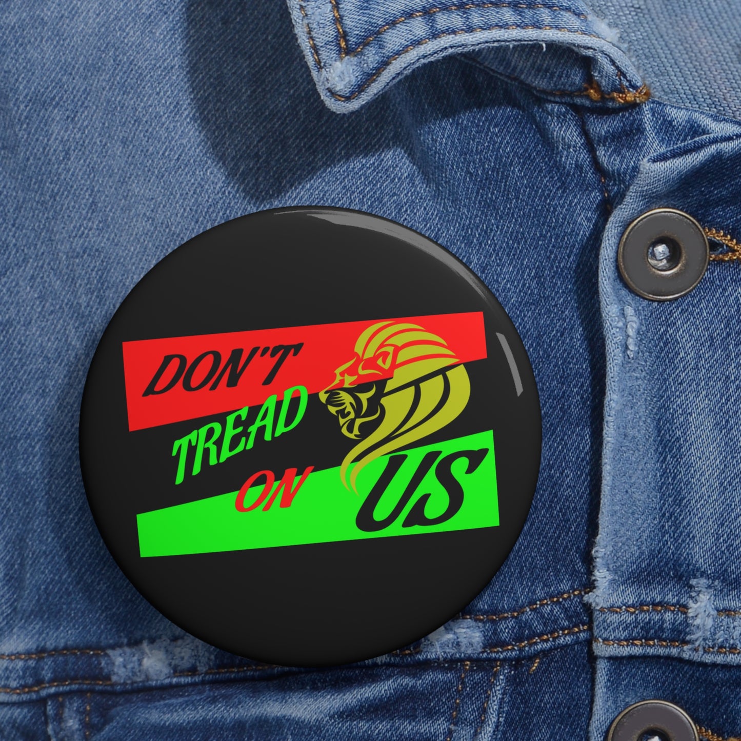 Don't Tread On US Pin Buttons