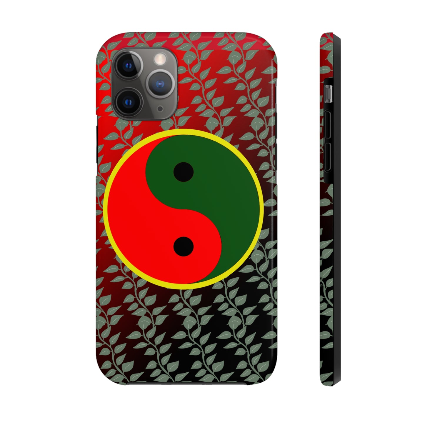 Afro Yen and Yang Tough Phone Cases, Case-Mate