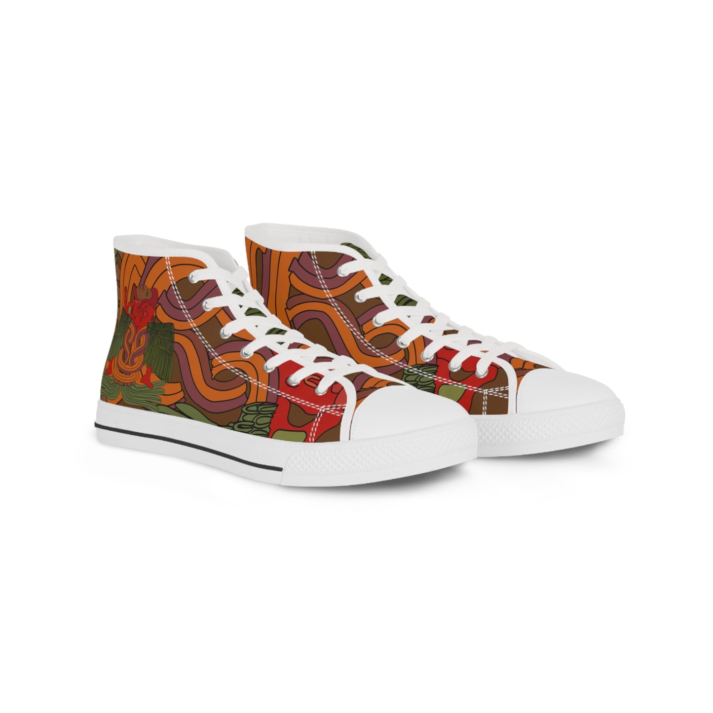 War Drum     Men's High Top Sneakers