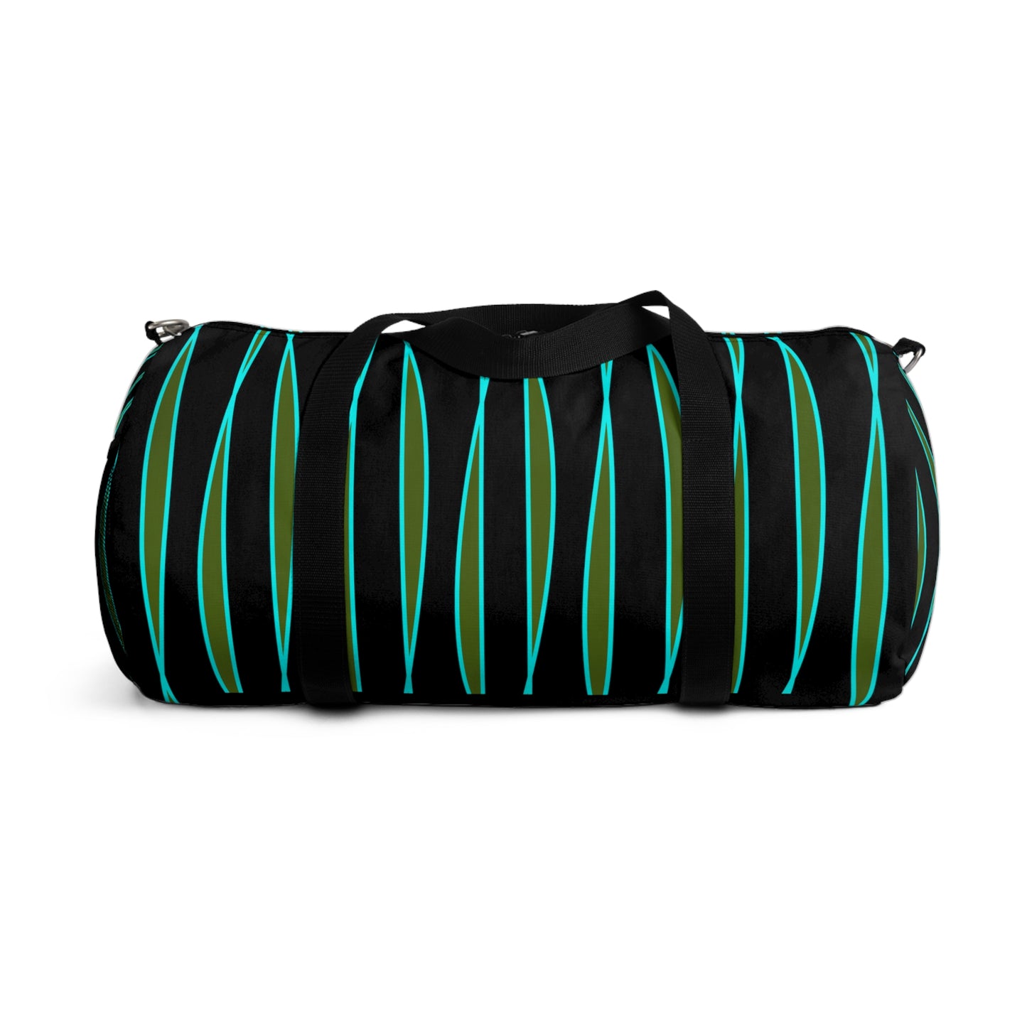 Light Ribbons (Black) Duffel Bag