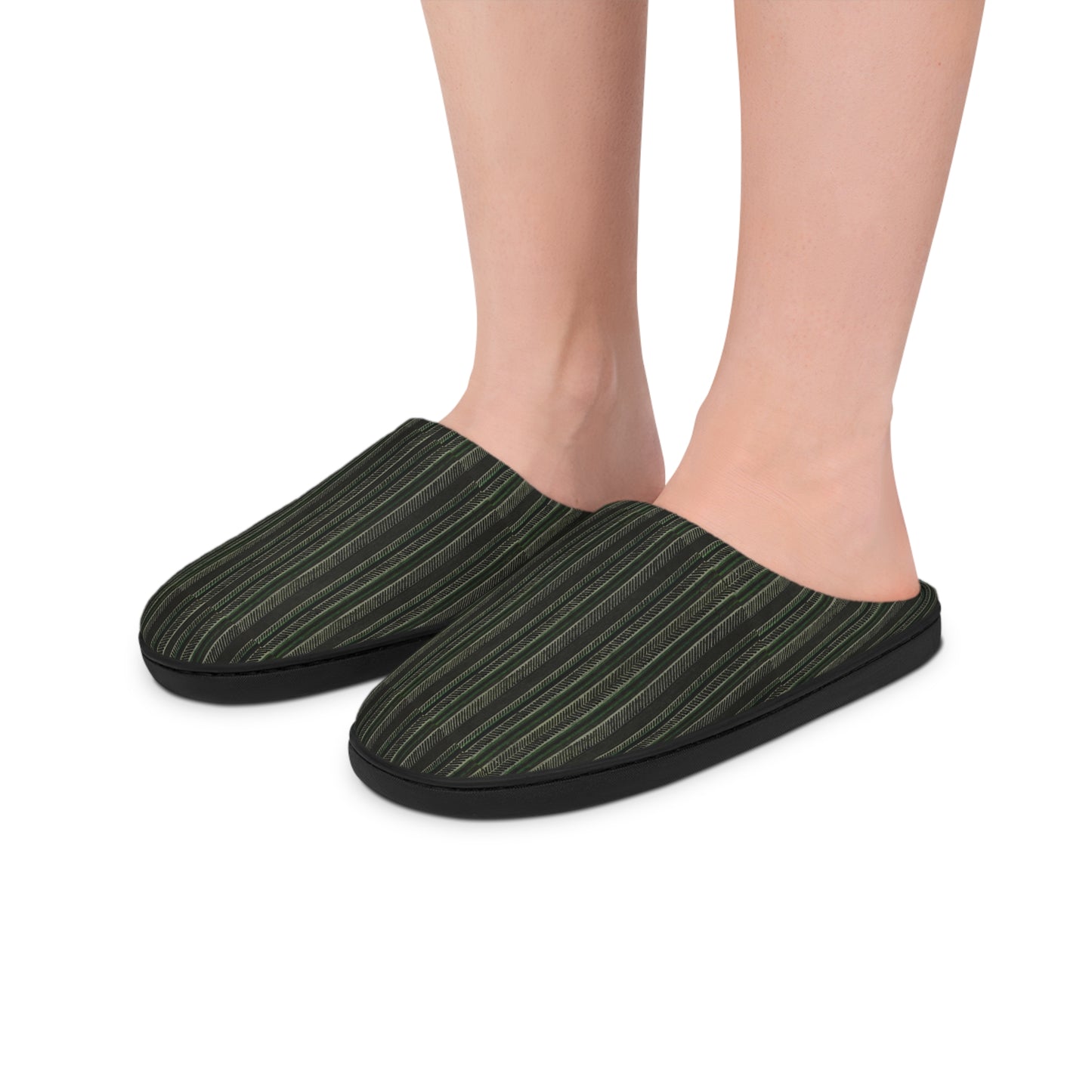 Gray is Black Men's Indoor Slippers