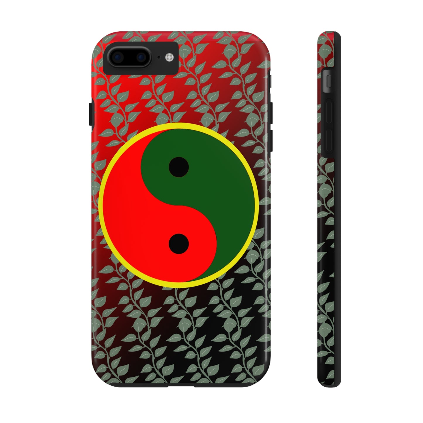 Afro Yen and Yang Tough Phone Cases, Case-Mate