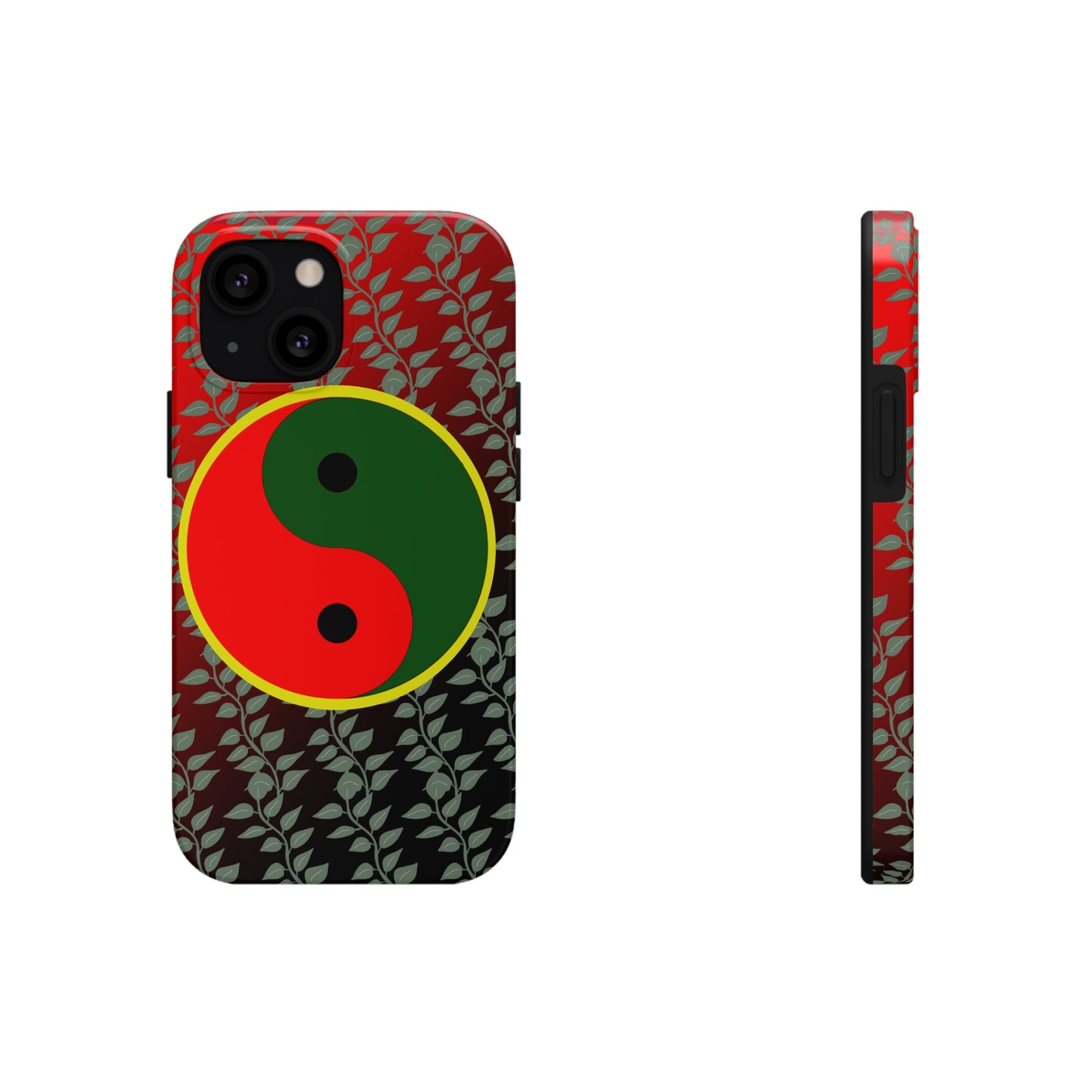 Afro Yen and Yang Tough Phone Cases, Case-Mate