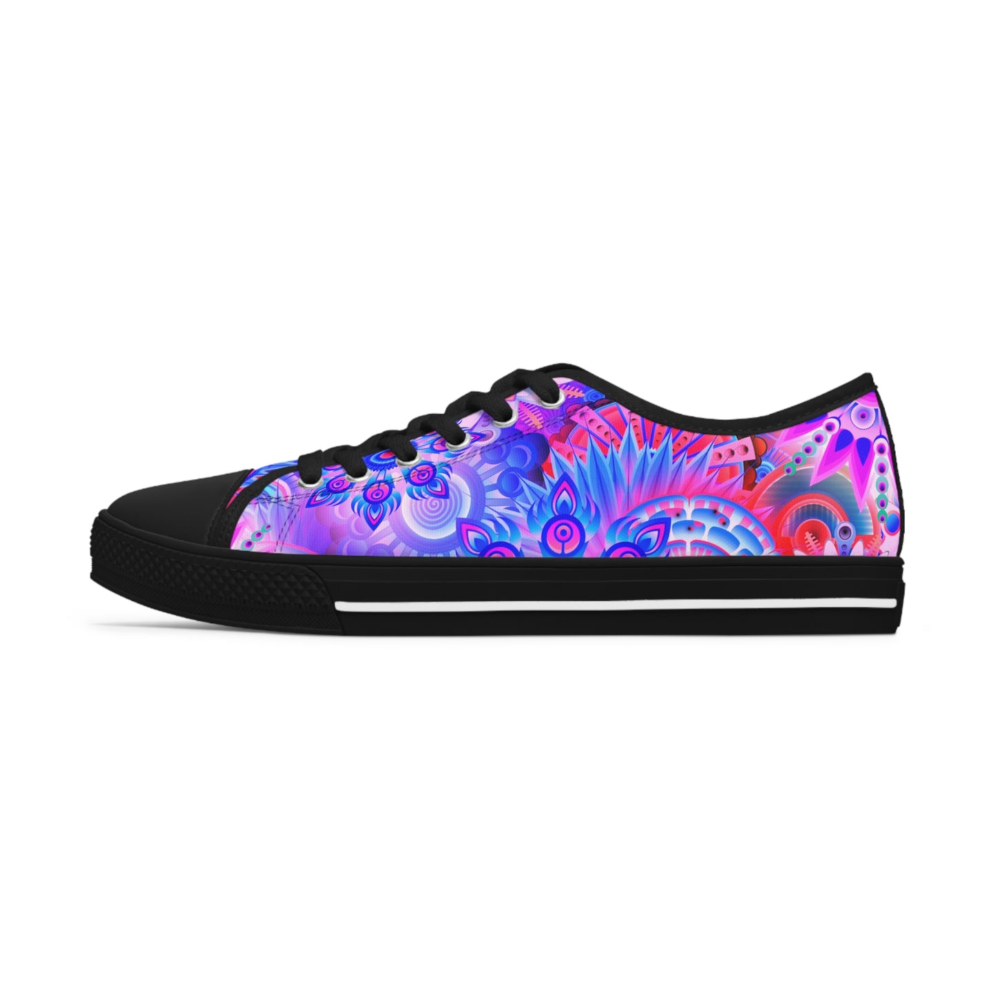 Mandalas-Pink 2 Women's Low Top Sneakers