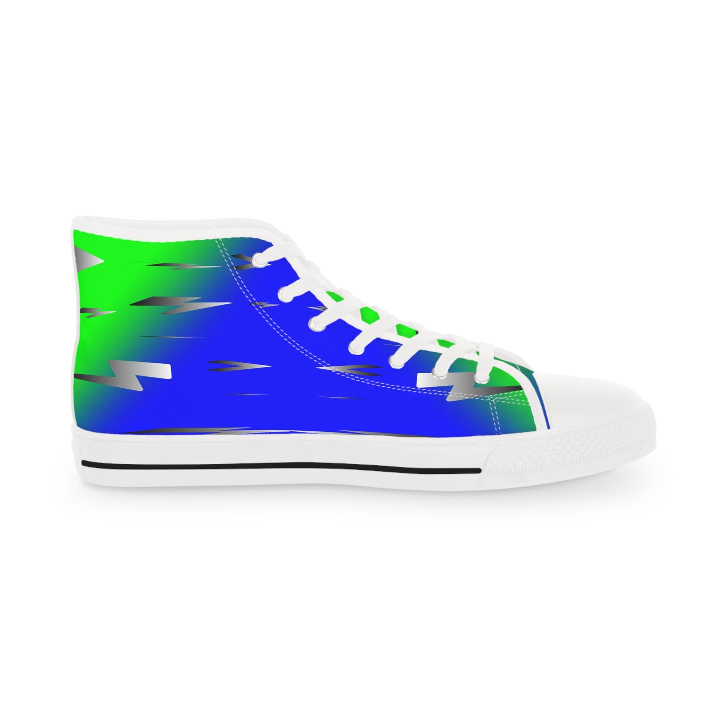 Silver Green.svg  Men's High Top Sneakers