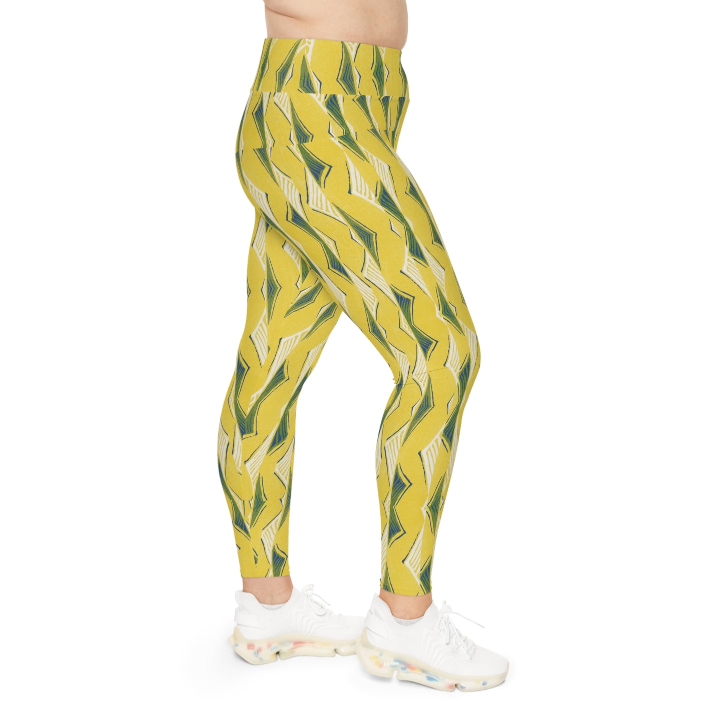 Banana Leaf Plus Size Leggings