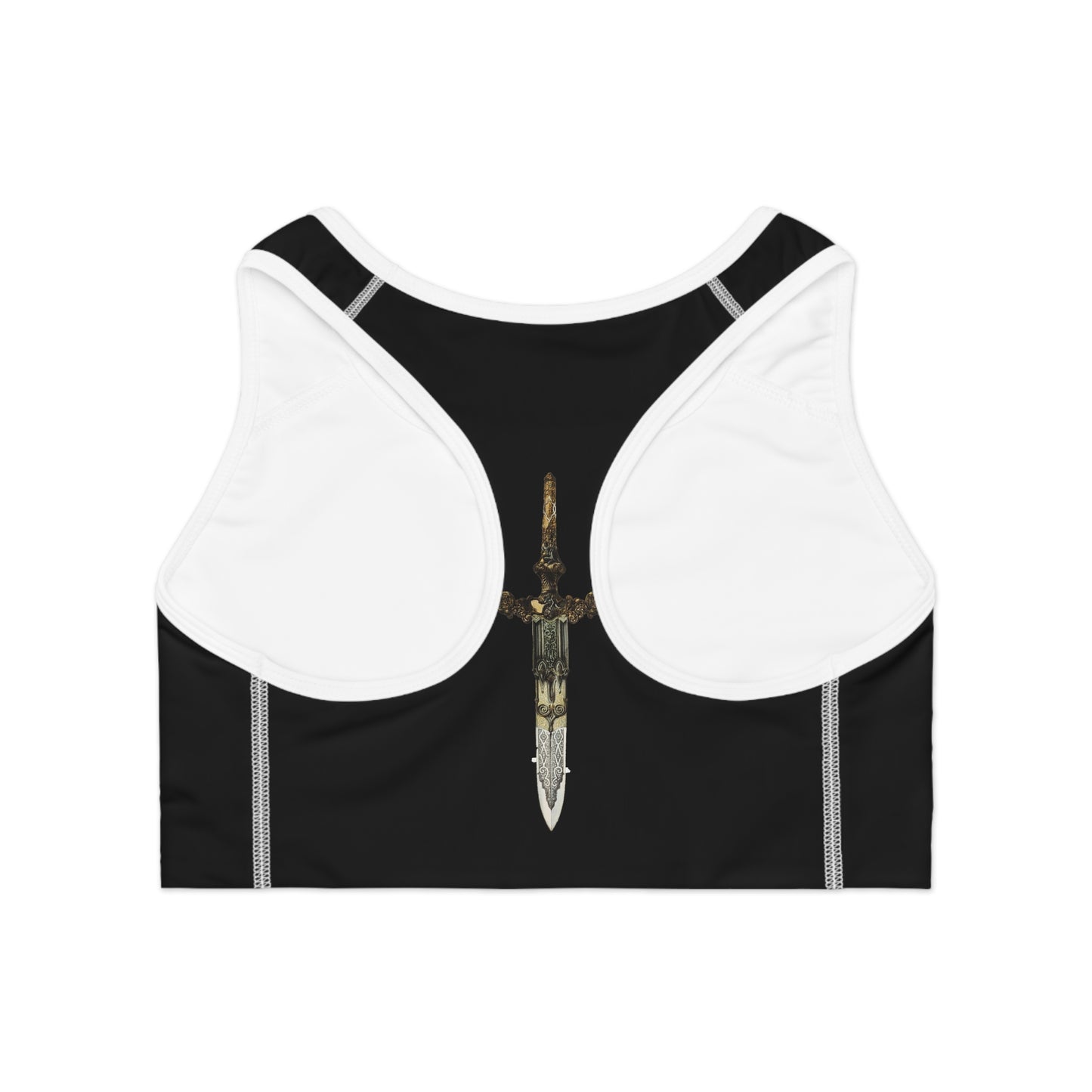 Themis - Lady Justice Sports Bra (AOP)