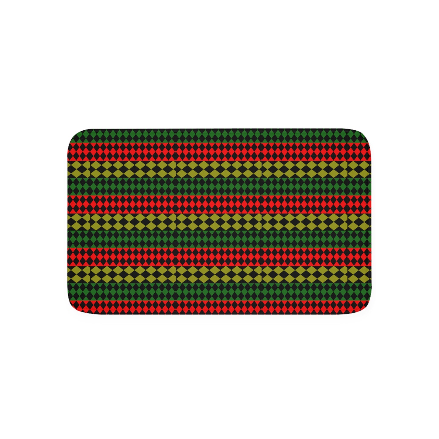 Pan African FLAG Memory Foam Bath Mat