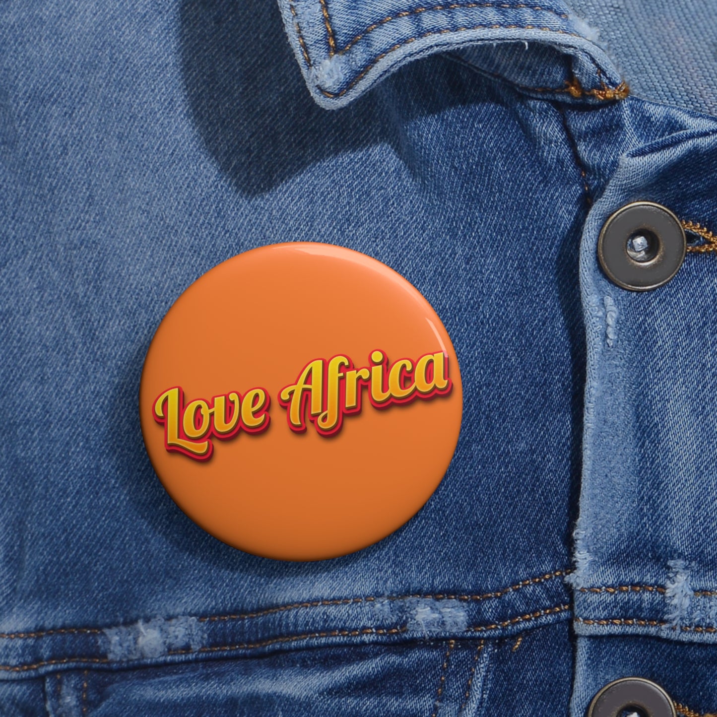 Love Africa(Crusta) Pin Buttons