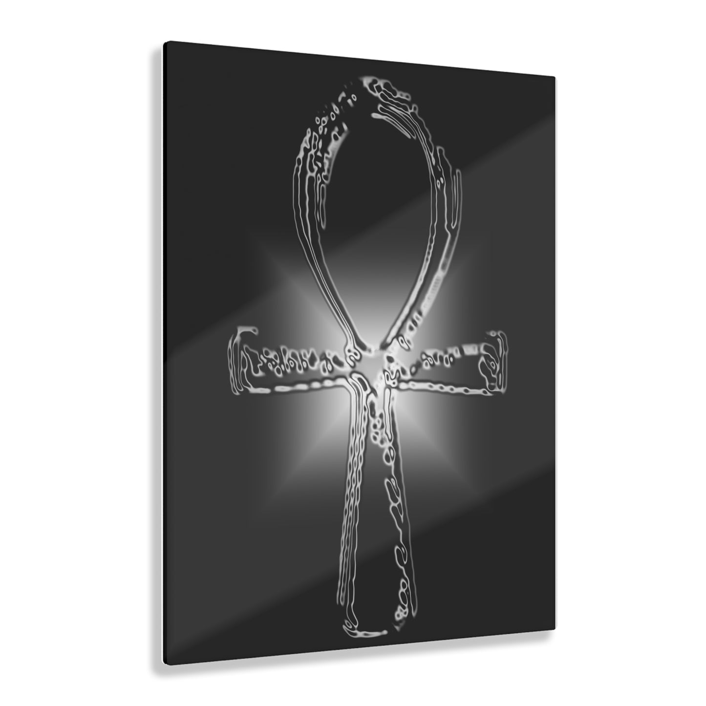 Glass Ankh Acrylic Prints