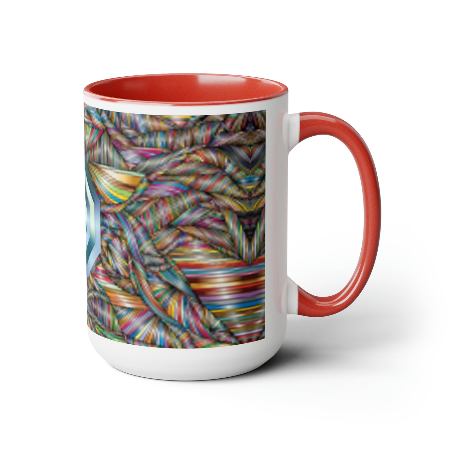 Cerebral Two-Tone Coffee Mugs, 15oz