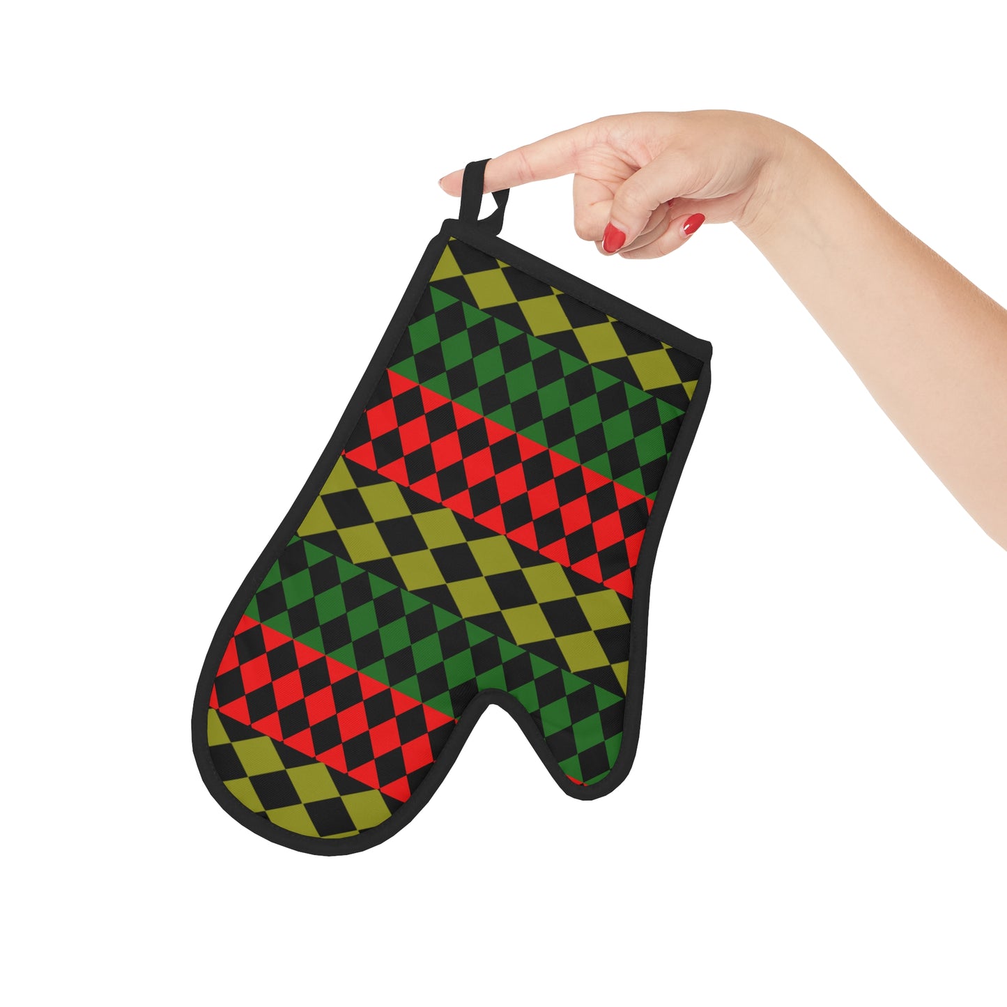 Pan African Flag  Oven Glove