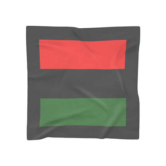 Pan African Flag Poly Scarf