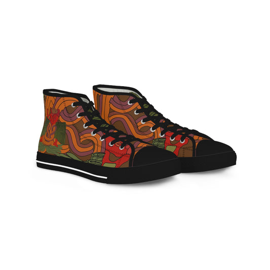 War Drum     Men's High Top Sneakers