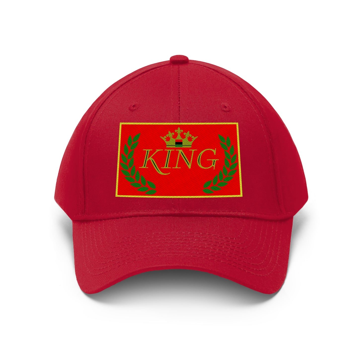 KING (EMBROIDERED ) Unisex Twill Hat