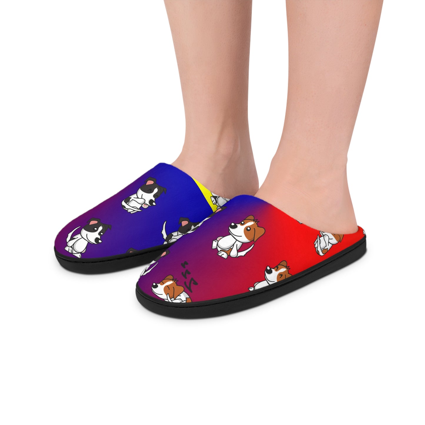 RAINBOW DOGS Women's Indoor Slippers