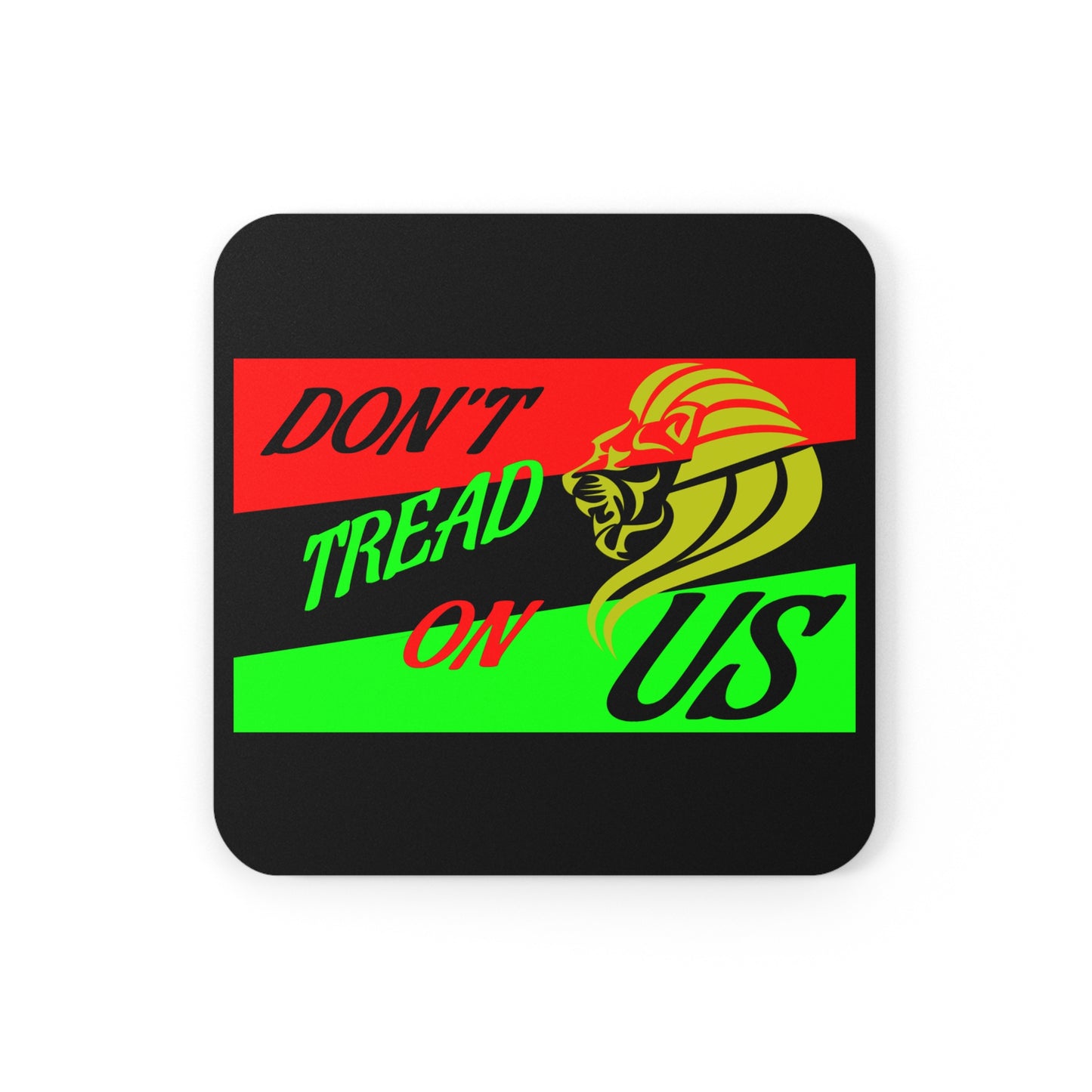 Don't Tread On US Corkwood Coaster Set