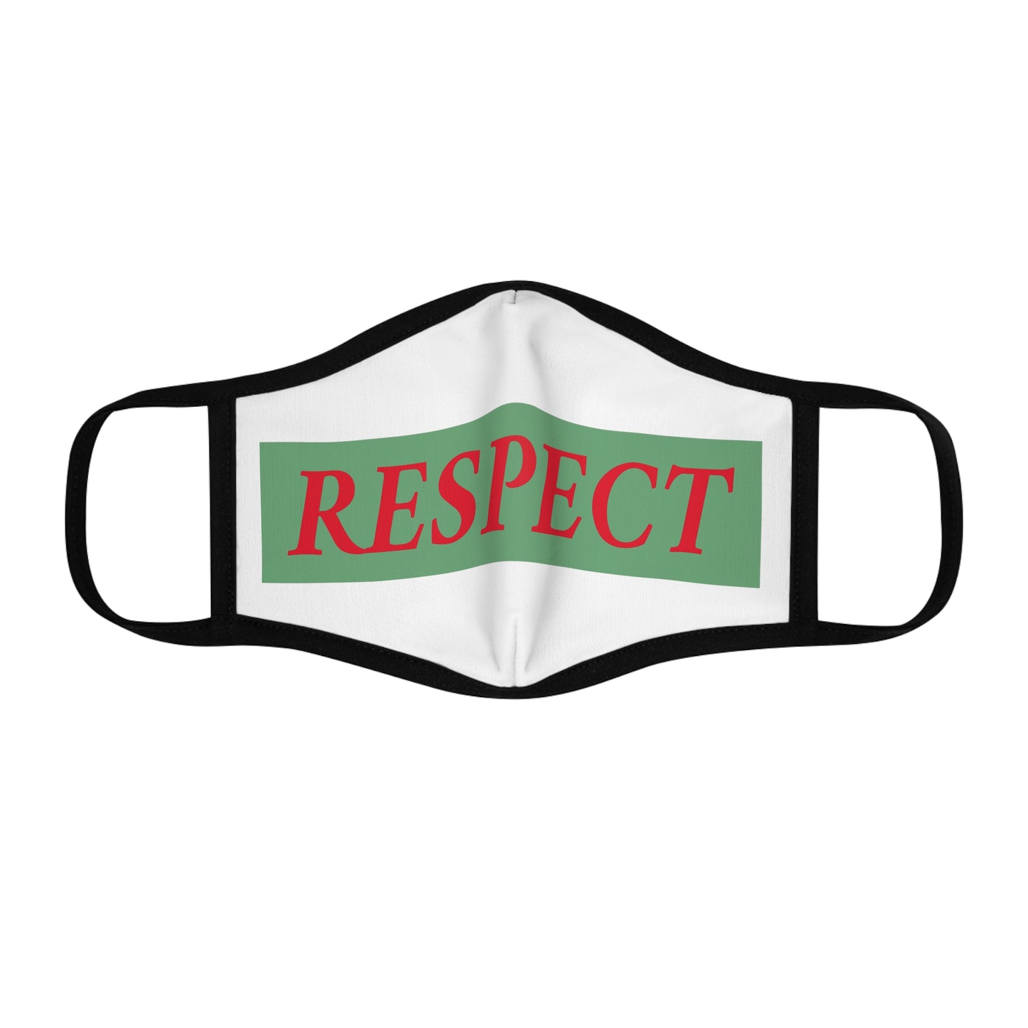 Respect Fitted Polyester Face Mask