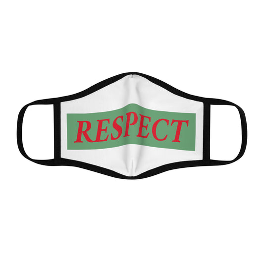 Respect Fitted Polyester Face Mask