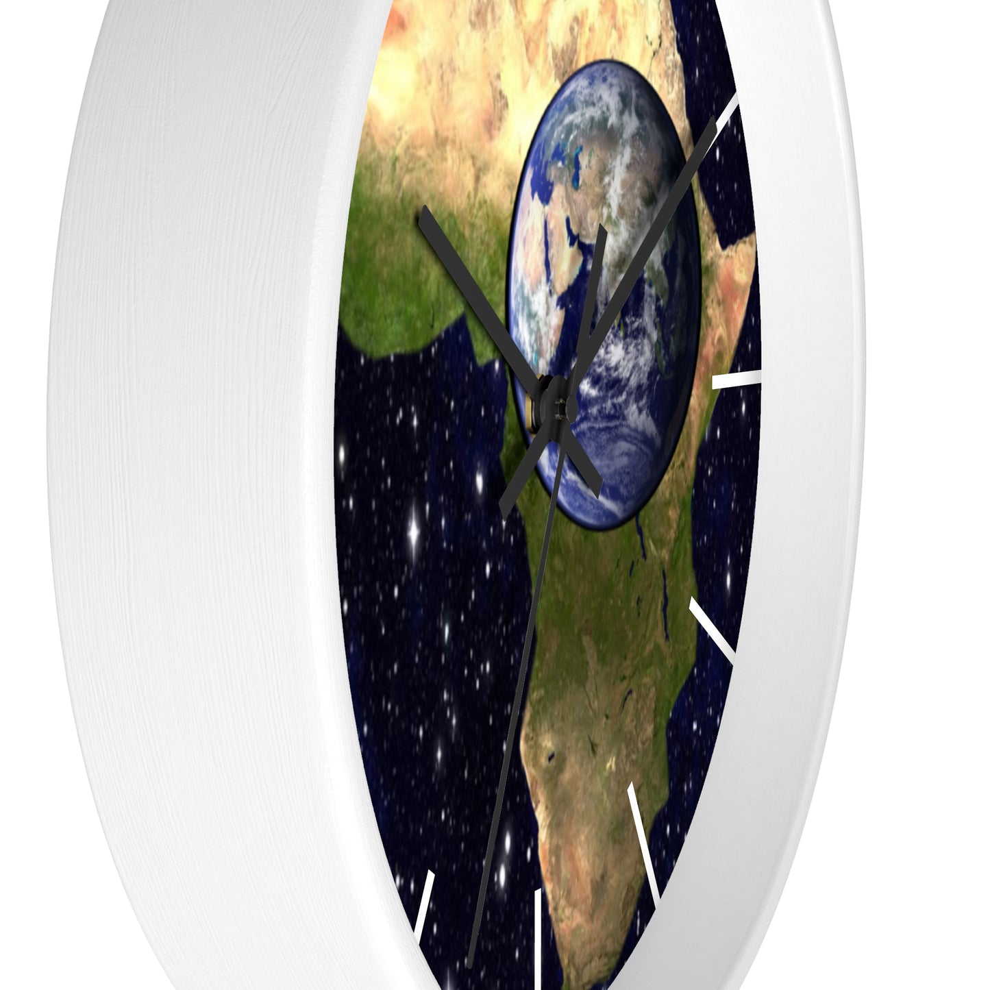 Earth In Africa Wall clock